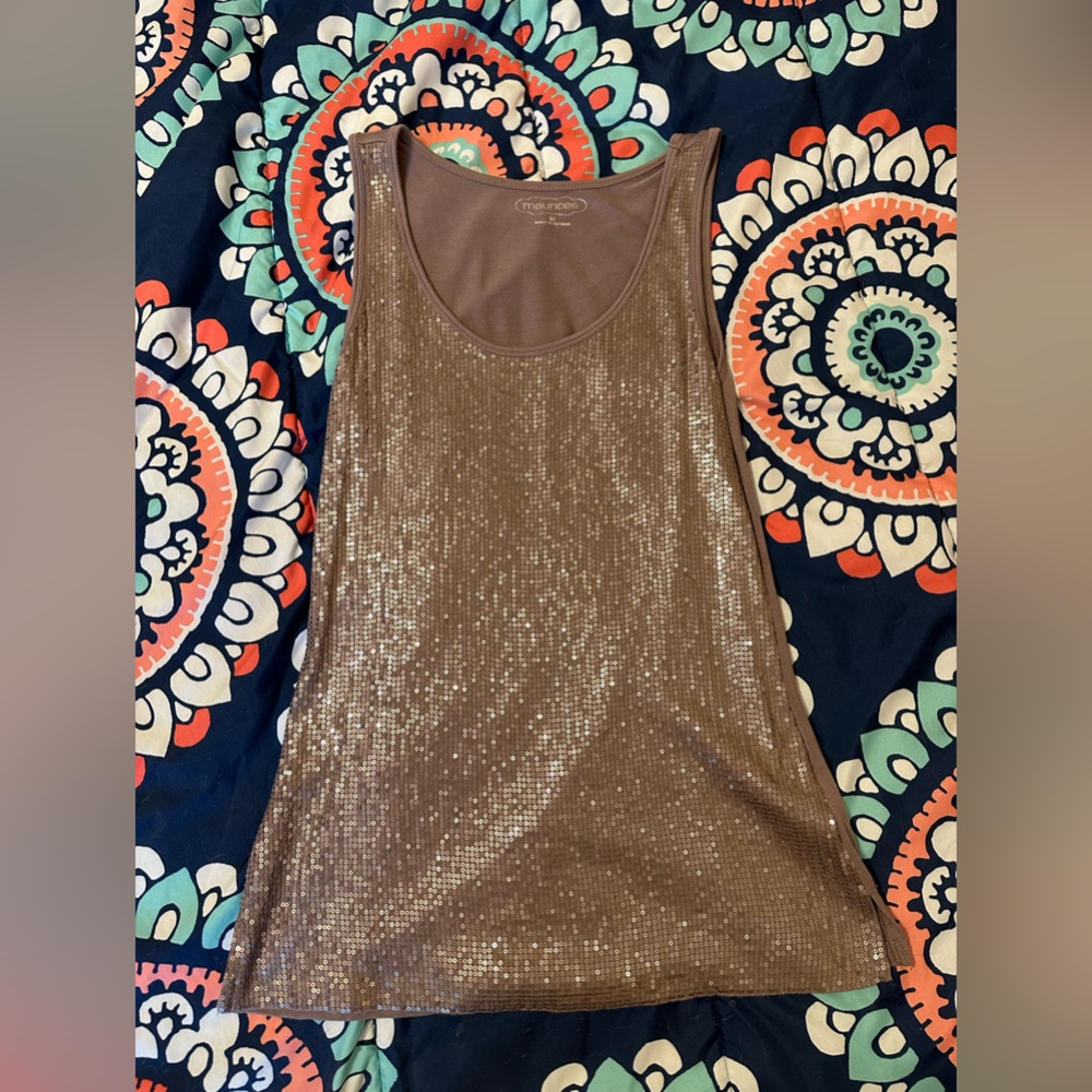 Maurice’s sequined tank top, medium
